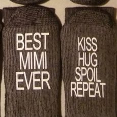 Best Mimi Ever Socks