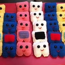 Crochet Tooth Fairy Pillow